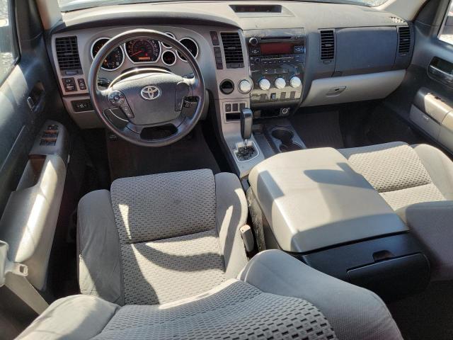 5TFRM5F19BX030844 - 2011 TOYOTA TUNDRA DOUBLE CAB SR5 BLACK photo 8