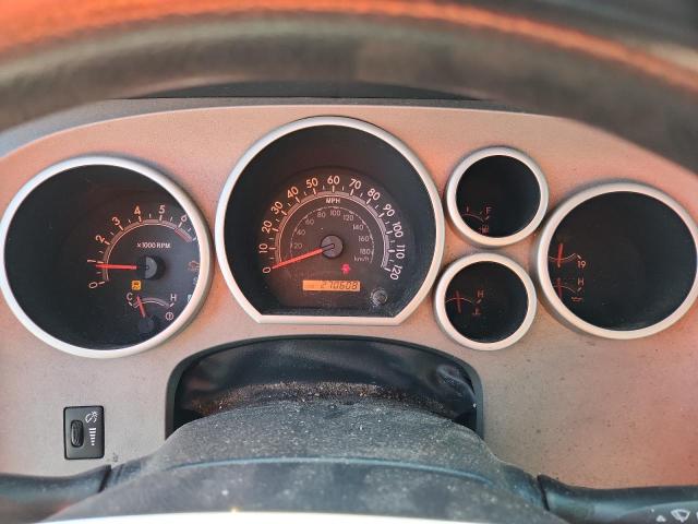 5TFRM5F19BX030844 - 2011 TOYOTA TUNDRA DOUBLE CAB SR5 BLACK photo 9