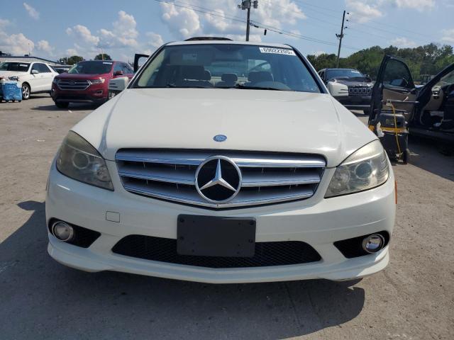 WDDGF8BB4AR125449 - 2010 MERCEDES-BENZ C 300 4MATIC WHITE photo 5