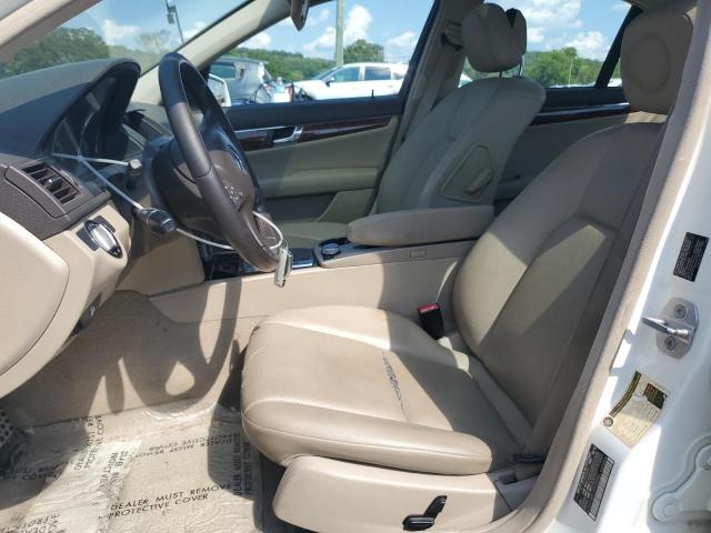 WDDGF8BB4AR125449 - 2010 MERCEDES-BENZ C 300 4MATIC WHITE photo 7