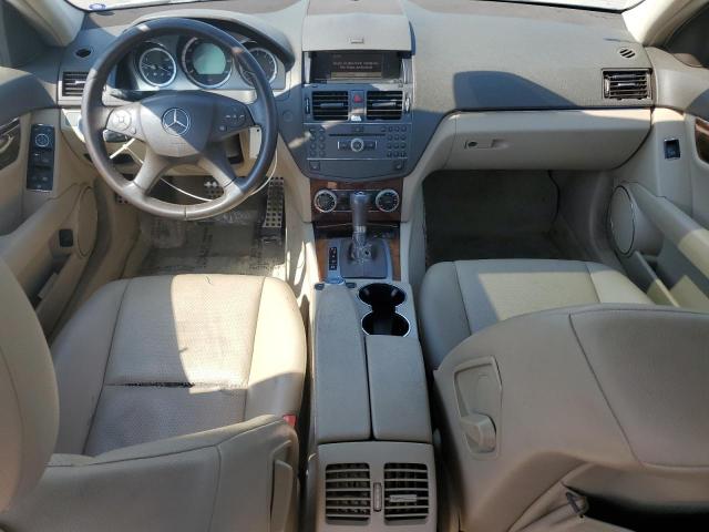 WDDGF8BB4AR125449 - 2010 MERCEDES-BENZ C 300 4MATIC WHITE photo 8
