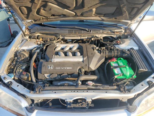 1HGCG16551A032070 - 2001 HONDA ACCORD EX Argent photo 11