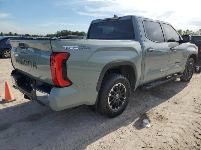 5TFLA5AB6PX024909 - 2023 TOYOTA TUNDRA CREWMAX SR GREEN photo 3