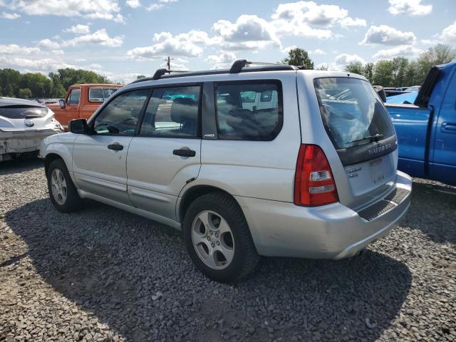 JF1SG65663H755380 - 2003 SUBARU FORESTER 2.5XS SILVER photo 2