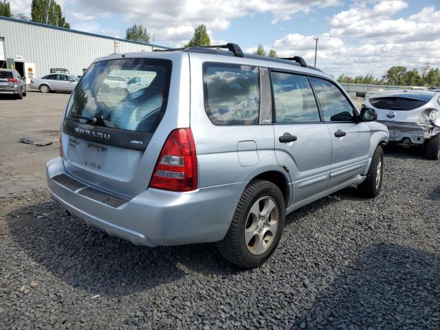 JF1SG65663H755380 - 2003 SUBARU FORESTER 2.5XS SILVER photo 3