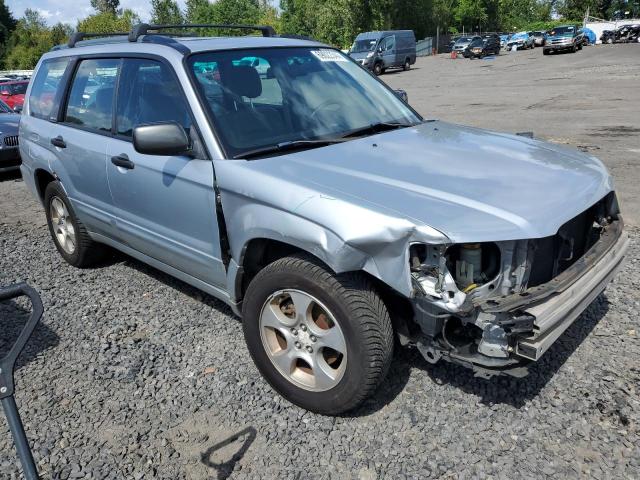JF1SG65663H755380 - 2003 SUBARU FORESTER 2.5XS SILVER photo 4
