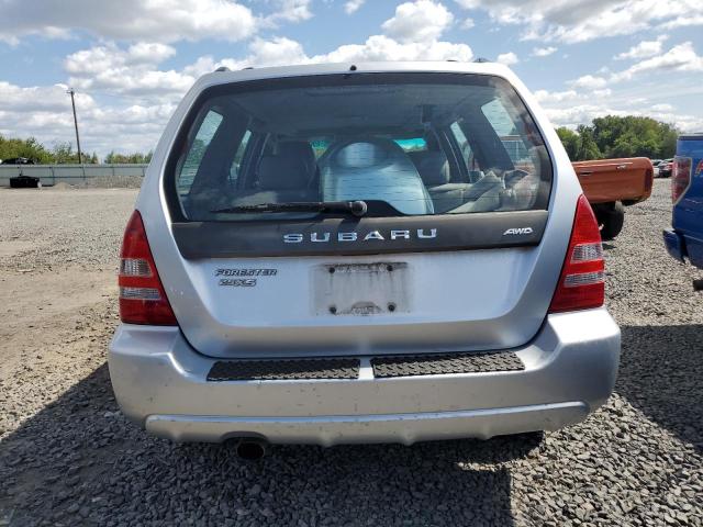 JF1SG65663H755380 - 2003 SUBARU FORESTER 2.5XS SILVER photo 6