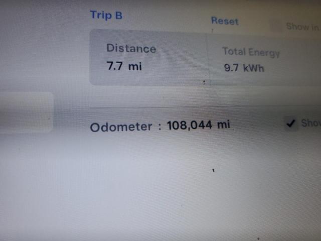 5YJSA1E28HF212163 - 2017 TESLA MODEL S 黑色 照片 9