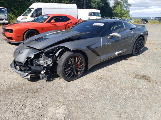 1G1YM2D77F5123017 - 2015 CHEVROLET CORVETTE STINGRAY Z51 3LT GRAY photo 1