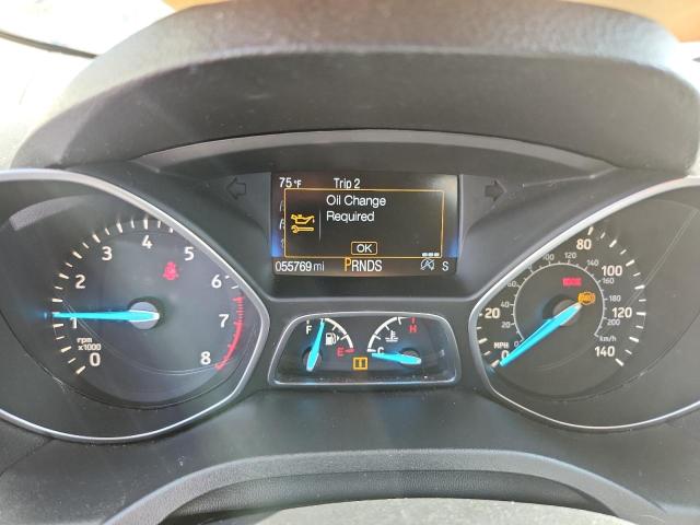 1FMCU9GD2HUC08251 - 2017 FORD ESCAPE SE 银色 照片 9