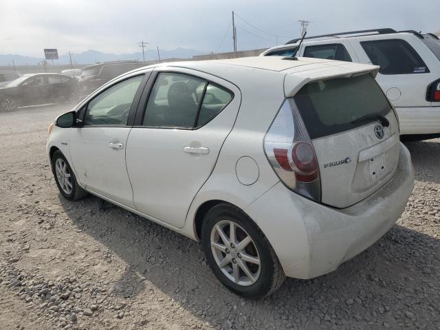 JTDKDTB33D1051272 - 2013 TOYOTA PRIUS C WHITE photo 2
