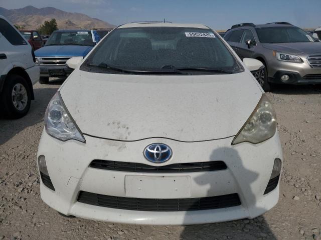 JTDKDTB33D1051272 - 2013 TOYOTA PRIUS C WHITE photo 5