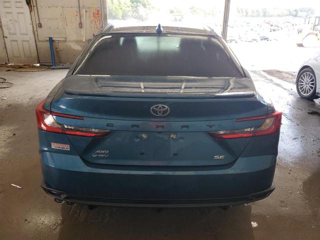 4T1DBADK0SU000388 - 2025 TOYOTA CAMRY XSE TEAL photo 6