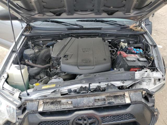 5TFJU4GN3FX083151 - 2015 TOYOTA TACOMA DOUBLE CAB PRERUNNER SILVER photo 11