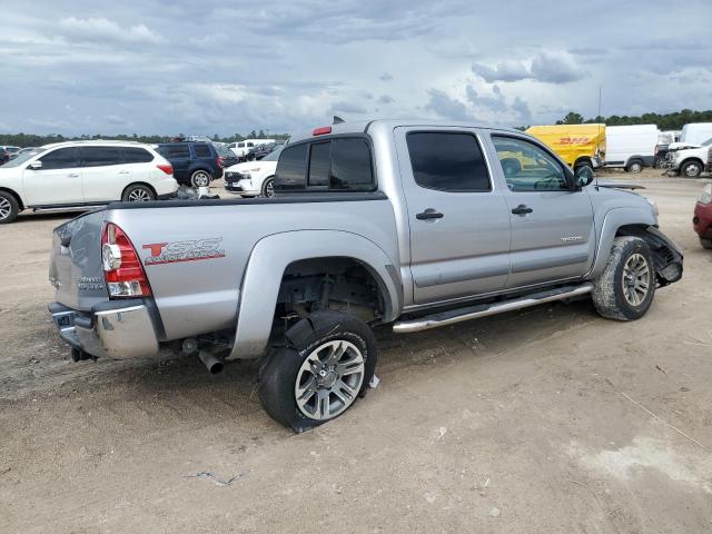 5TFJU4GN3FX083151 - 2015 TOYOTA TACOMA DOUBLE CAB PRERUNNER SILVER photo 3