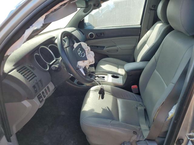 5TFJU4GN3FX083151 - 2015 TOYOTA TACOMA DOUBLE CAB PRERUNNER SILVER photo 7