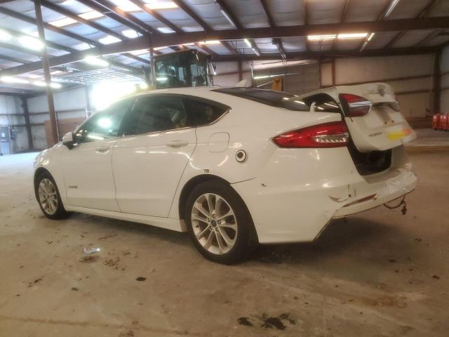 3FA6P0LU3KR124907 - 2019 FORD FUSION SE 白色 照片 2