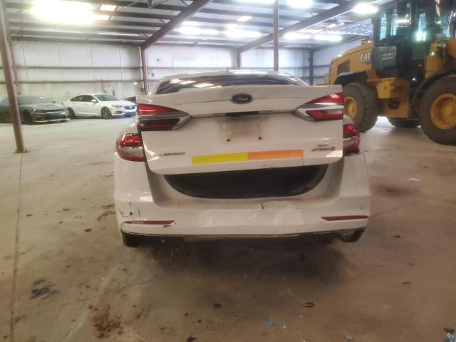 3FA6P0LU3KR124907 - 2019 FORD FUSION SE 白色 照片 6