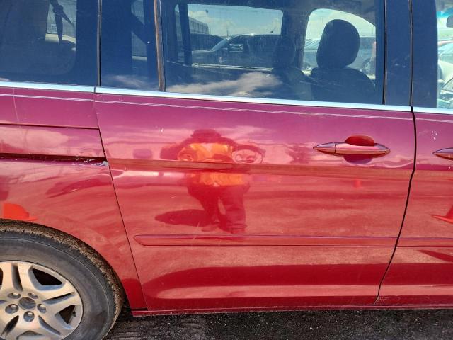 5FNRL38726B110351 - 2006 HONDA ODYSSEY EXL BURGUNDY photo 11