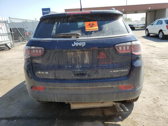 3C4NJDCB5JT360487 - 2018 JEEP COMPASS LIMITED BLUE photo 6