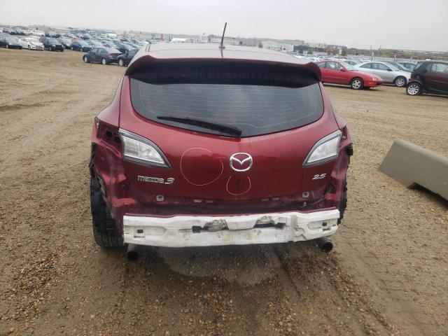 JM1BL1M51B1465346 - 2011 MAZDA 3 S RED photo 6