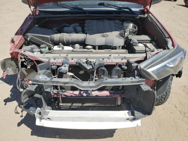 JTEBU5JRXK5662399 - 2019 TOYOTA 4RUNNER SR5/SR5 PREMIUM Czerwony zdjęcie 12