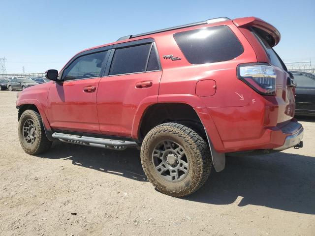 JTEBU5JRXK5662399 - 2019 TOYOTA 4RUNNER SR5/SR5 PREMIUM Czerwony zdjęcie 2