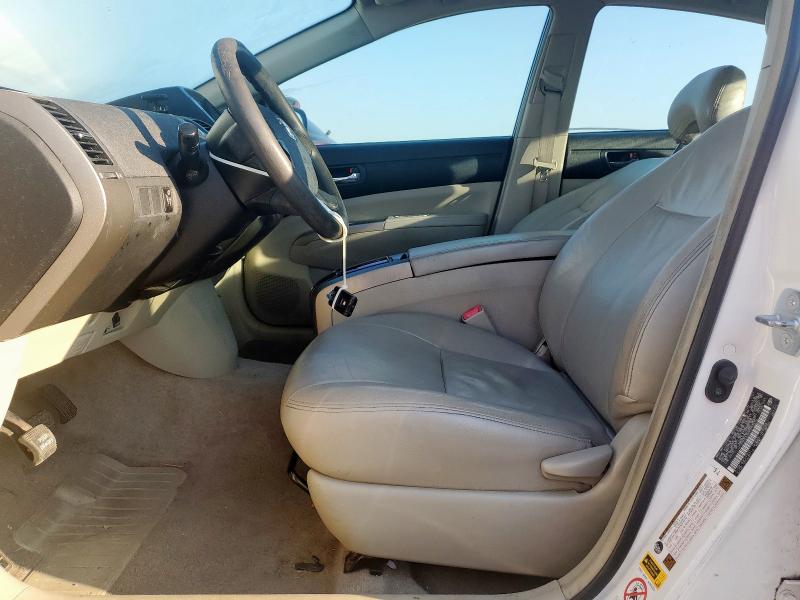 JTDKB20U083343290 - 2008 TOYOTA PRIUS WHITE photo 7