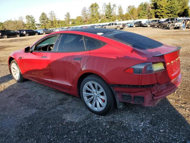 5YJSA1E46KF332732 - 2019 TESLA MODEL S წითელი ფოტო 2