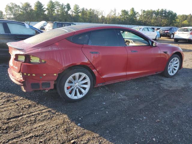 5YJSA1E46KF332732 - 2019 TESLA MODEL S წითელი ფოტო 3