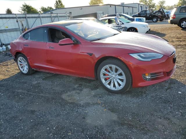 5YJSA1E46KF332732 - 2019 TESLA MODEL S წითელი ფოტო 4
