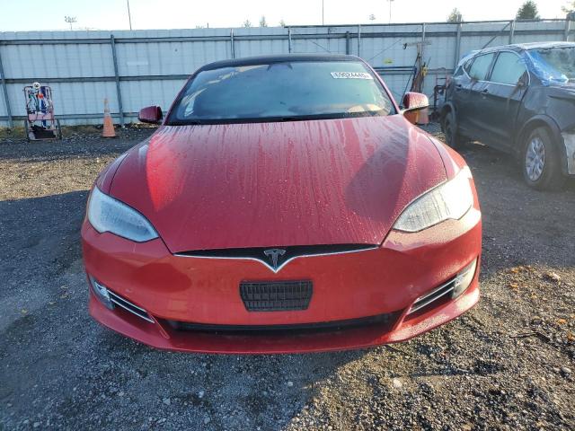 5YJSA1E46KF332732 - 2019 TESLA MODEL S წითელი ფოტო 5
