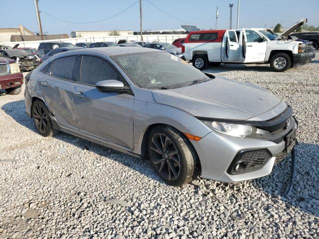 SHHFK7G43JU219980 - 2018 HONDA CIVIC SPORT SILVER photo 4