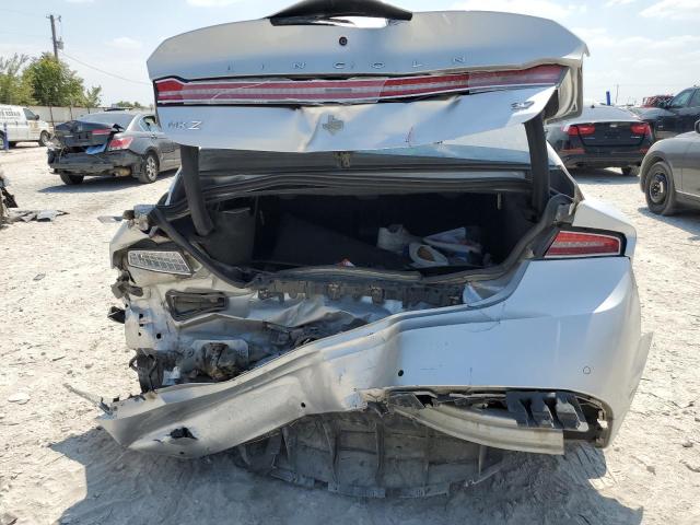 3LN6L2GK0DR805809 - 2013 LINCOLN MKZ SILVER photo 6