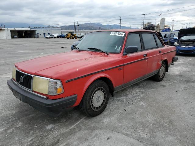 YV1AS8811N1475064 - 1992 VOLVO 240 BASE RED photo 1