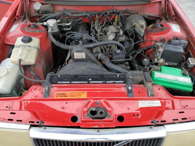 YV1AS8811N1475064 - 1992 VOLVO 240 BASE RED photo 11