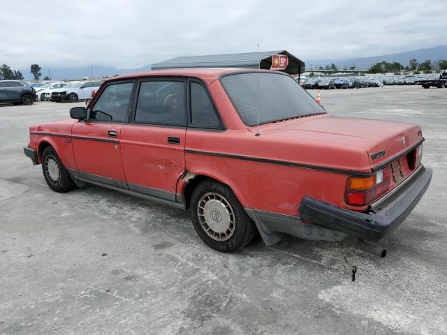 YV1AS8811N1475064 - 1992 VOLVO 240 BASE RED photo 2