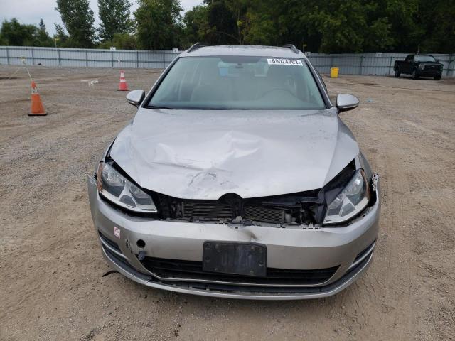 3VWA17AU0FM516051 - 2015 VOLKSWAGEN GOLF SPORT S SILVER photo 5