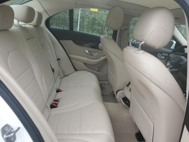 WDDWF4KB5HR231374 - 2017 MERCEDES-BENZ C 300 4MATIC WHITE photo 10