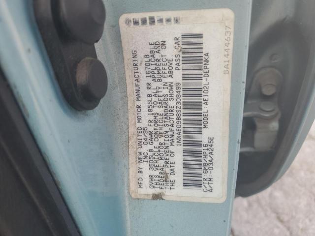 1NXAE09B8SZ308499 - 1995 TOYOTA COROLLA LE 蓝色 照片 13