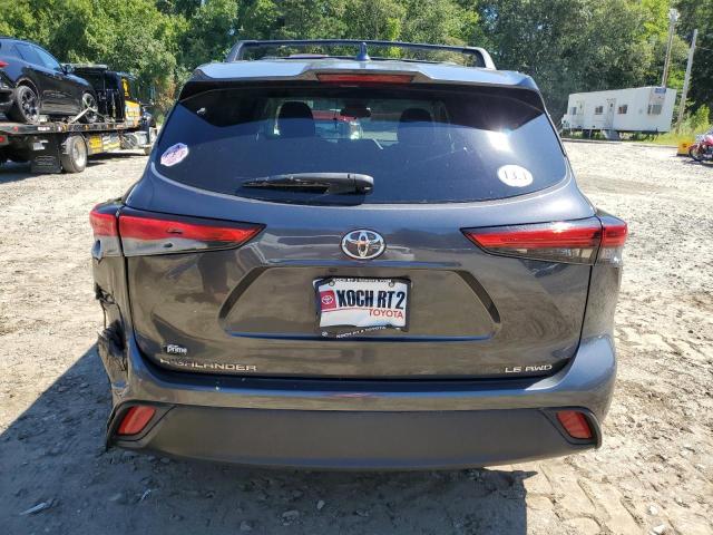 5TDBZRBH8LS039863 - 2020 TOYOTA HIGHLANDER L ვერცხლისფერი ფოტო 6