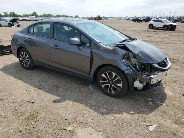 19XFB2F81DE081830 - 2013 HONDA CIVIC EX GRAY photo 4