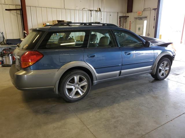 4S4BP86CX74315763 - 2007 SUBARU LEGACY OUTBACK 3.0R LL BEAN BLUE photo 3