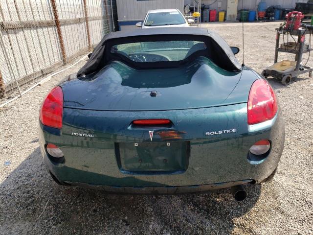 1G2MB33BX6Y101927 - 2006 PONTIAC SOLSTICE GREEN photo 6