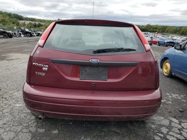 1FAHP37NX7W299575 - 2007 FORD FOCUS ZX5 BURGUNDY photo 6