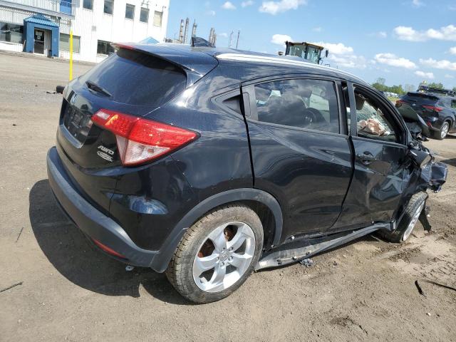 3CZRU6H77GM106317 - 2016 HONDA HR-V EXL შავი ფოტო 3