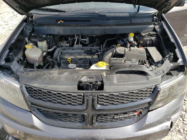 3C4PDCAB6JT243790 - 2018 DODGE JOURNEY SE GRAY photo 11