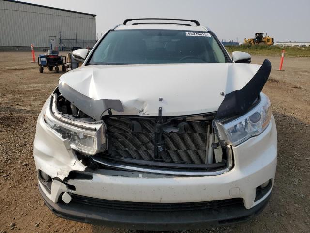 5TDJKRFH1GS240388 - 2016 TOYOTA HIGHLANDER XLE WHITE photo 5