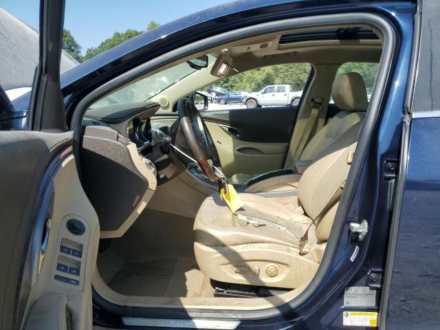 1G4GE5ED2BF248464 - 2011 BUICK LACROSSE CXS BLUE photo 7