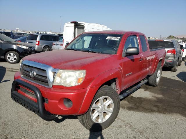 5TETX4GN0AZ729859 - 2010 TOYOTA TACOMA PRERUNNER ACCESS CAB RED photo 1